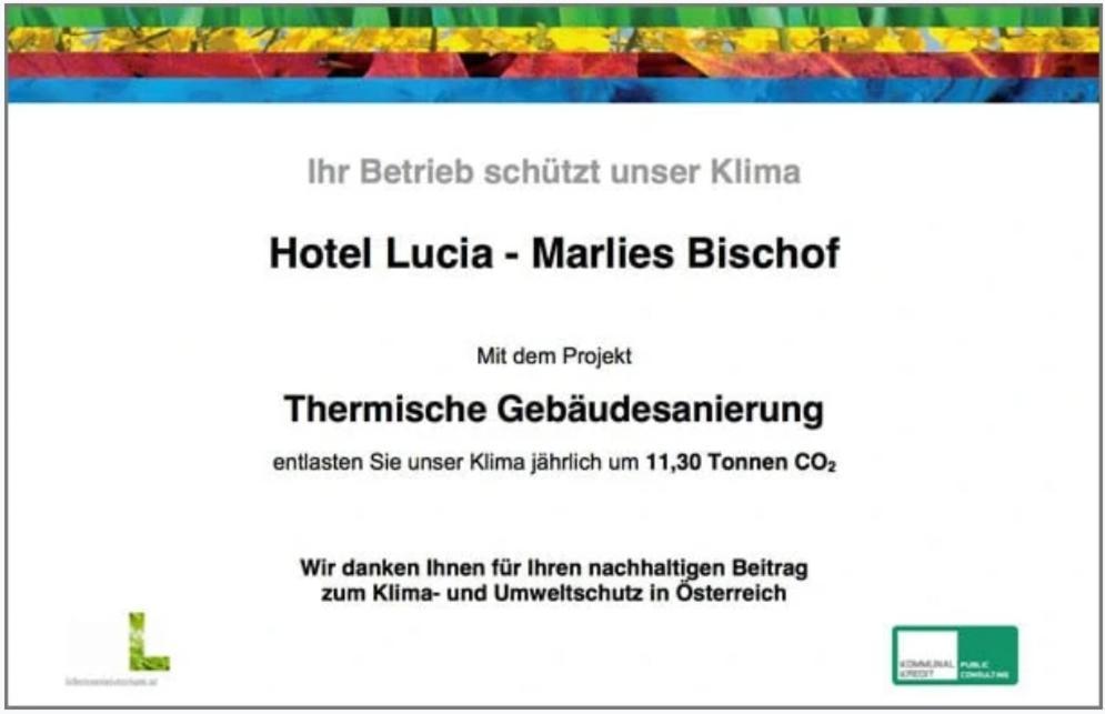 Hotel Lucia Damuels Eksteriør bilde